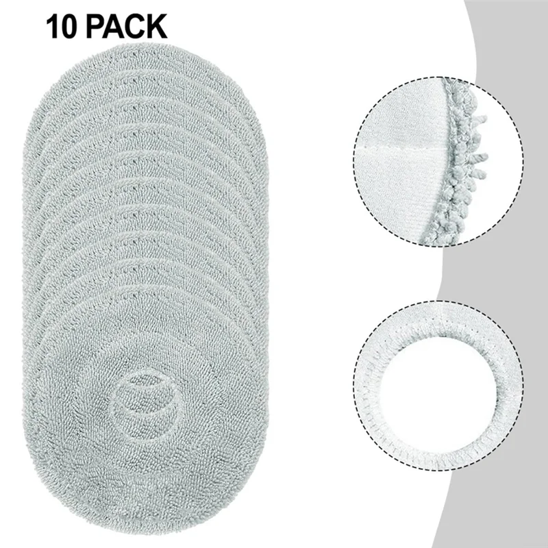 AT28-Сменный набор тряпок для швабры для пылесоса JONR P20 Pro, эффективные чистящие подушечки из микрофибры, аксессуары