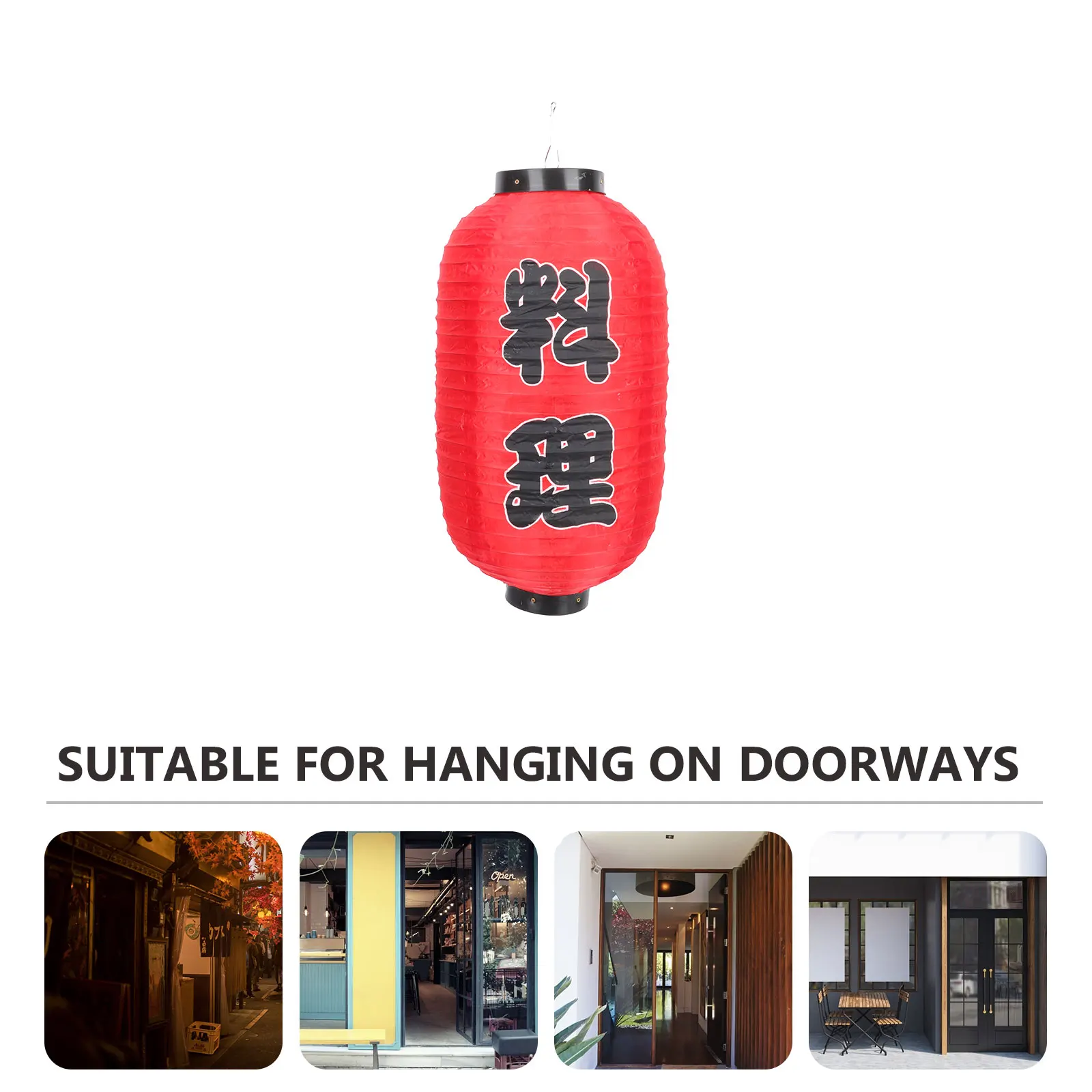 

Japanese Lantern Asian Hanging Solar Powered Waterproof Outdoor Decorative Festive Lanterns for Home Party Restaurant