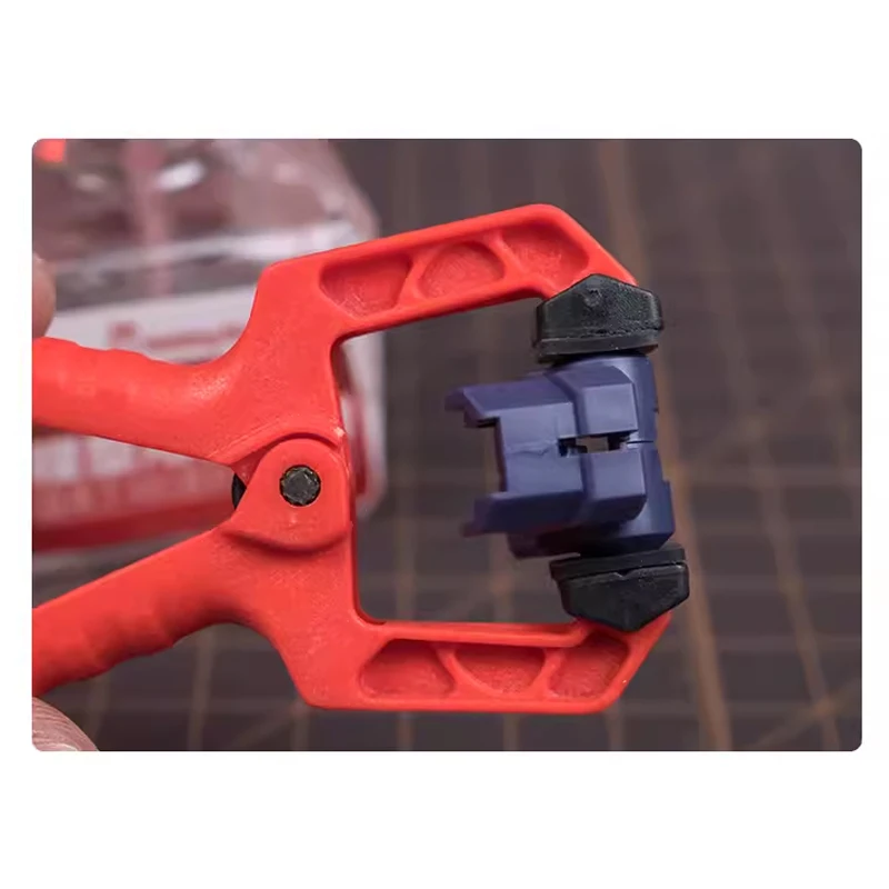 Seamless Auxiliary Clamp Clip Non-slip jaws for curved and flat surfaces DIY Doll Craft Model Hobby Assembly Building Tool Kit