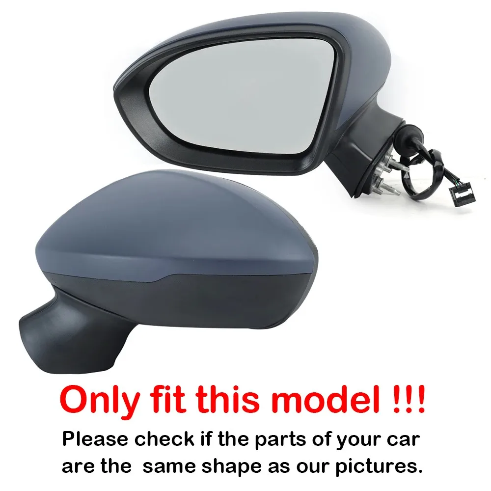 For Opel Vauxhall Astra K Insignia B Corsa Holden Astra BK 2015-2022 1x Left Right Side Car Blind Spot Heated Mirror Glass Lens