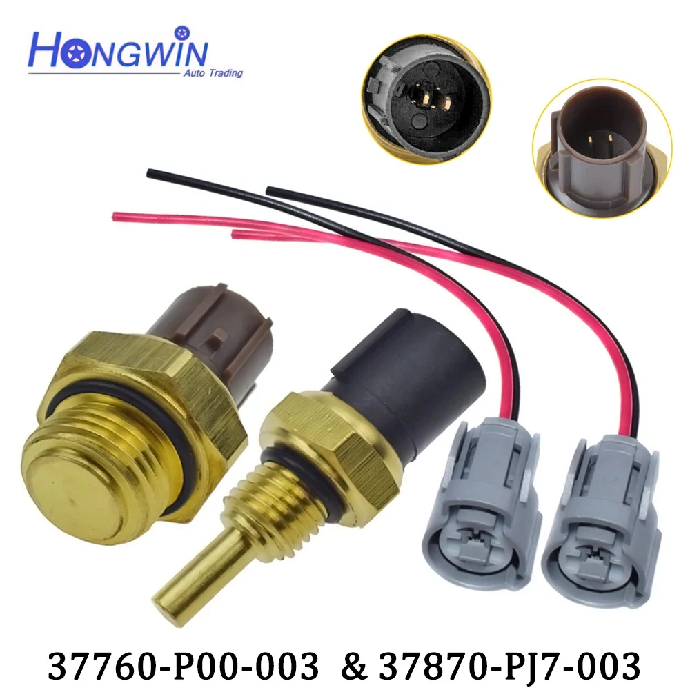 

Radiator Coolant Water Temp Fan Switch Temperature Sensor For Honda Acura Pilot Odyssey Isuzu 37870-PJ7-003 37760-P00-003