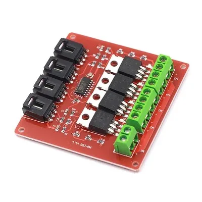 Four Channel 4 Route MOSFET Button IRF540 V4.0+ MOSFET Switch Module For