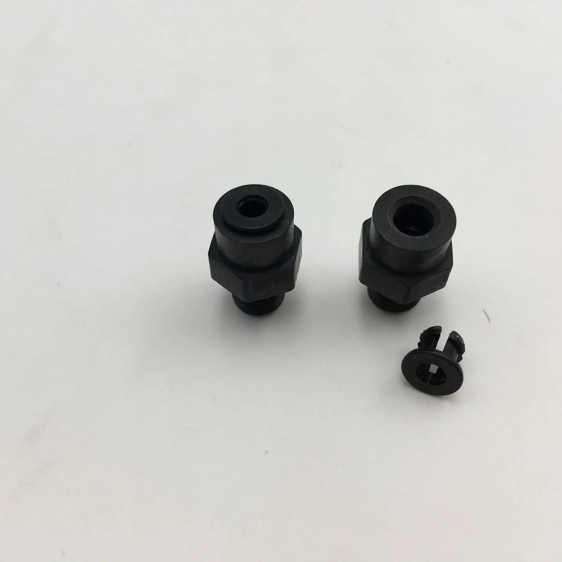 5Pcs for 3D Printer Accessories M10 Nylon Connector, Plastic Connector Quick Plug 1.75mm for 2X4mm Tube