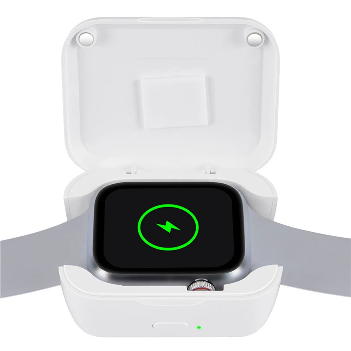 بنك طاقة سريع الساعة لساعة أبل 10 9 8 7 6 5 4 3 2 1 شاحن لاسلكي محطة قاعدة شحن محمولة لساعة iwatch