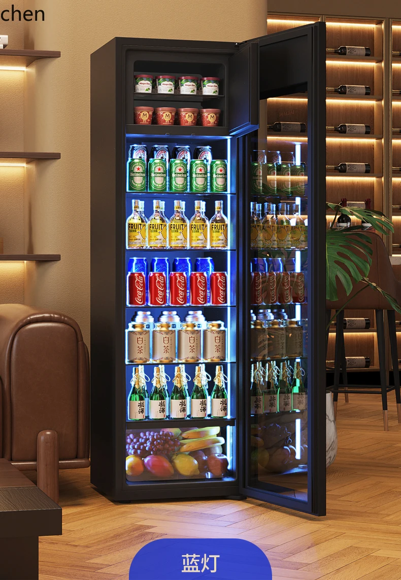 HXL Теплый ледяной бар, винный шкаф, бытовой холодильный шкаф для гостиной, холодильник для замороженных напитков, шкаф для хранения