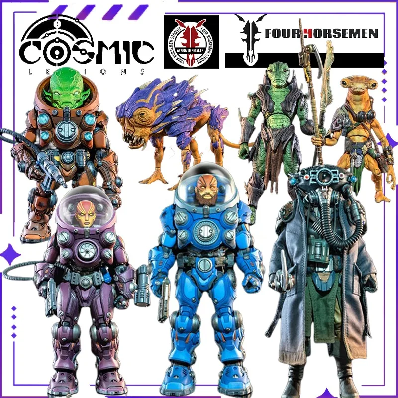 

Brand New Authentic Four Horsemen Original Universe Legion 4 Waves Luxury Oval Kuhn Lei and Other 1/12 Movable Model Toy Gifts