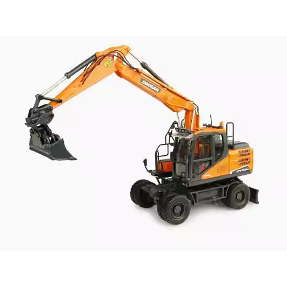 

Diecast UH8134 1:50 Scale DOOSAN DX160W Bucket Wheel Excavator Shovel Alloy Engineering Vehicle Model Finished Model Gift Toy