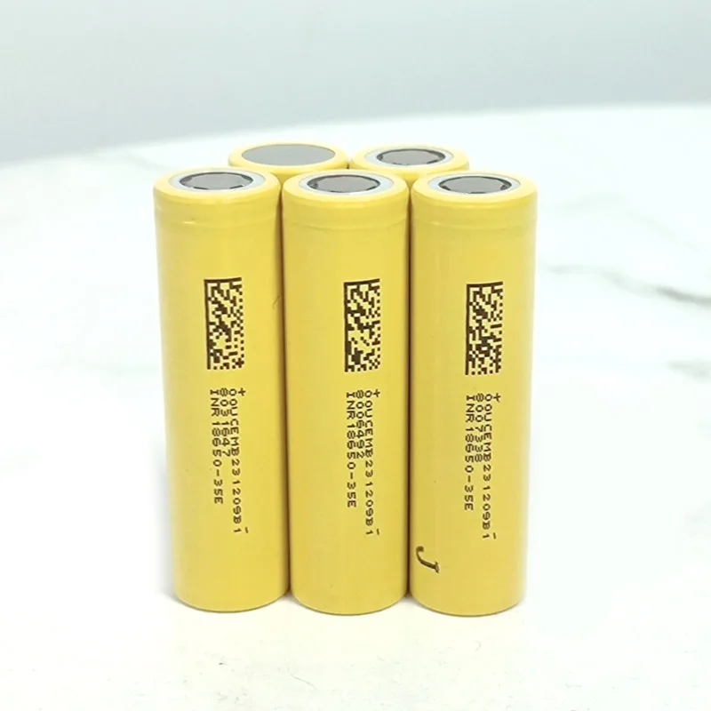 Original DMEGC 35E INR 18650 Battery 3500mAh 3.7V High-capacity 18650 5C Lithium Ion Battery Rechargable For DIY Battery Pack