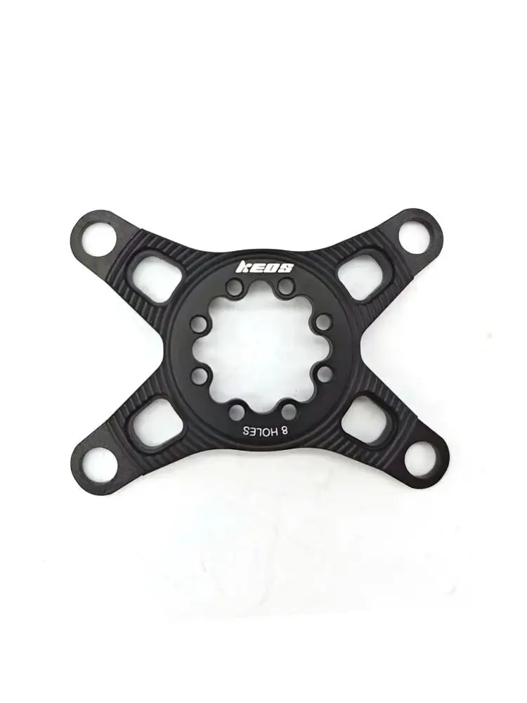 AliExpress NONE KEOS 8-Bolt Spider - Ultra-Light 4-Hole 110BCD Single/Double Chainring Compatible with 8-Bolt Direct Mount Cranks