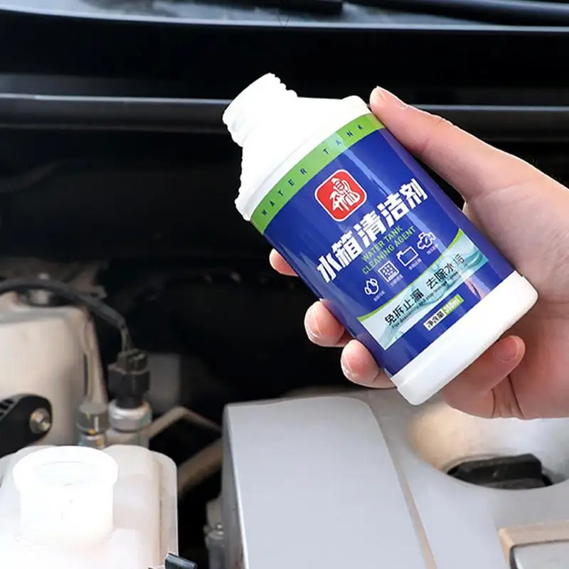 

Cooling System Cleaner 350ml Car Radiator Cleaner Effective Radiator Cleaning Fluid Mild Cooling System Cleaner Rust Remover For