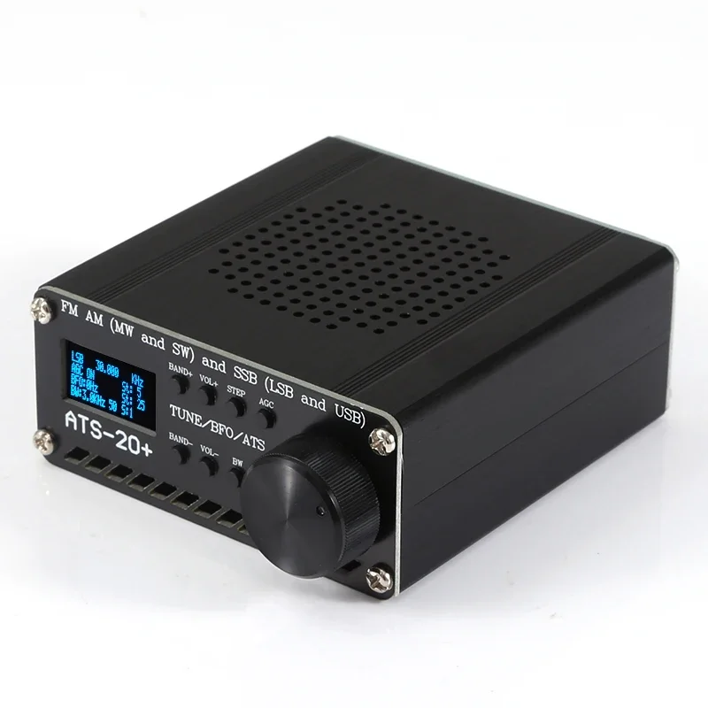 2024 ATS-20+ Plus ATS20 V2 SI4732 Radio Receiver DSP SDR Receiver FM AM (MW and SW) and SSB (LSB and USB)