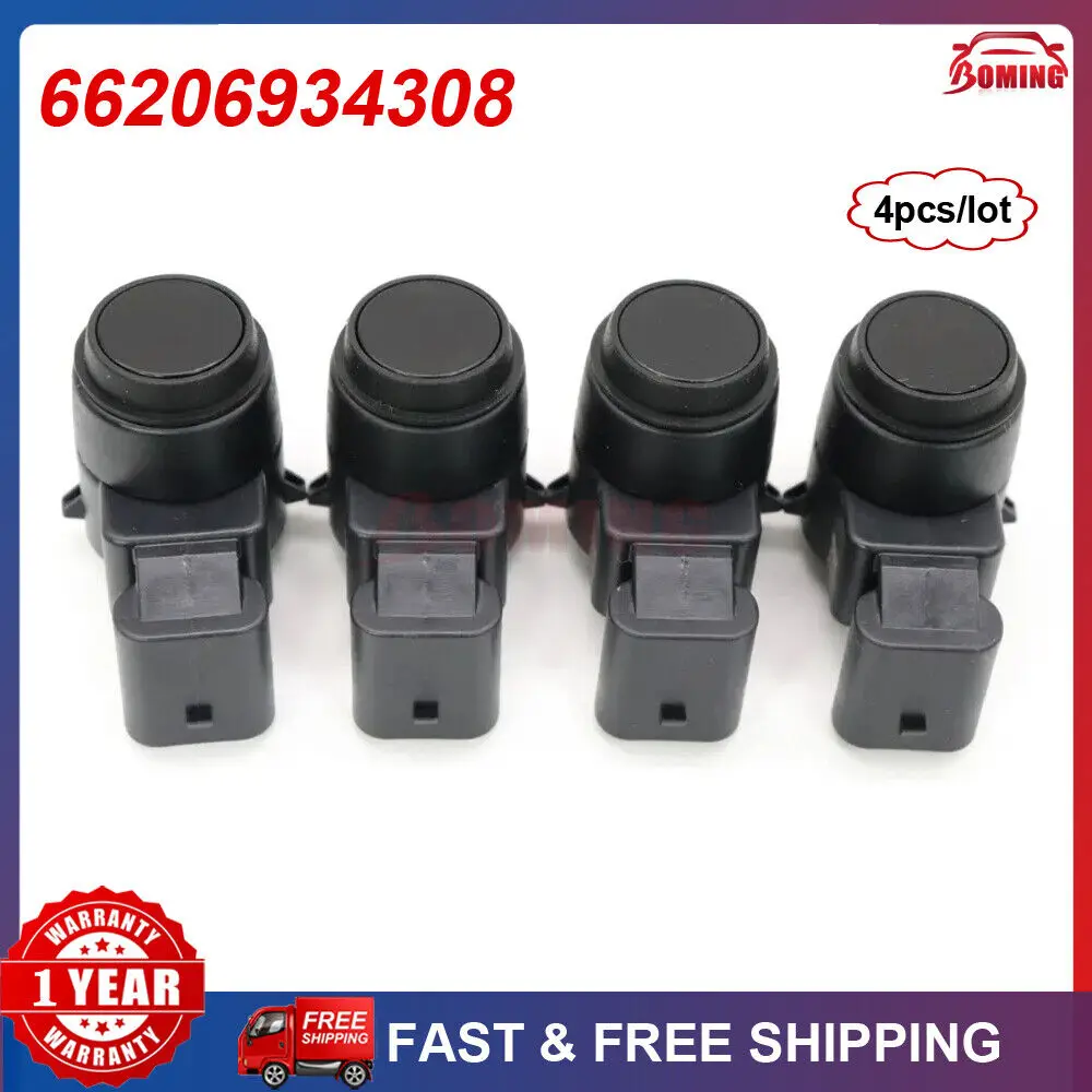 4PCS 66206934308 PDC Parking Sensor For BMW E81 E82 E88 E90 E91 E92 E93 E84 X1 Z4 E89 R55 R56 Mini Cooper 6934308A102 9196705