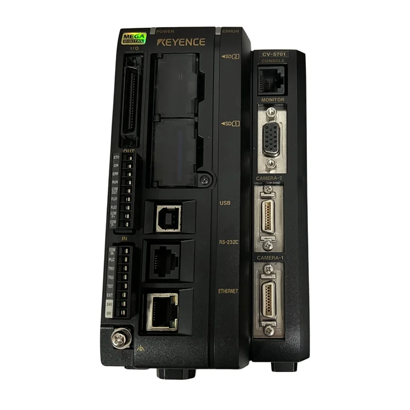 New KEYENCE CV-5701 Visual System Digital Image Sensor Controller Used for Stable Judgment in Complex Scenes