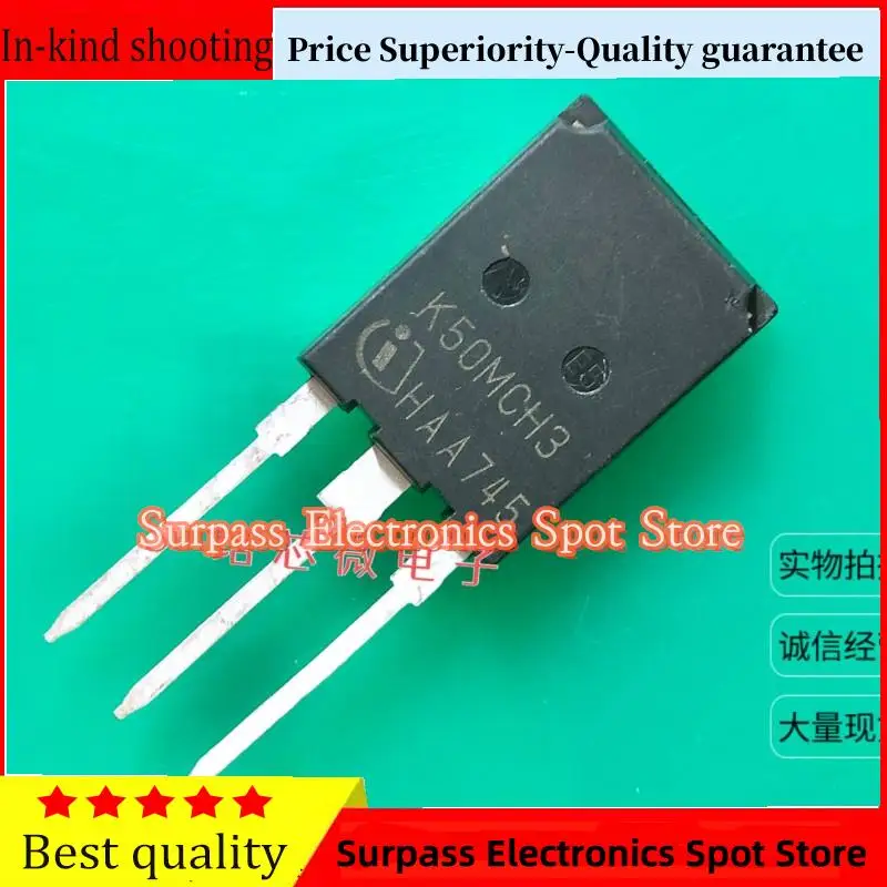 10PCS-100PCS  K50MCH3  50A1200V IGBT  Price Superiority-Quality guarantee