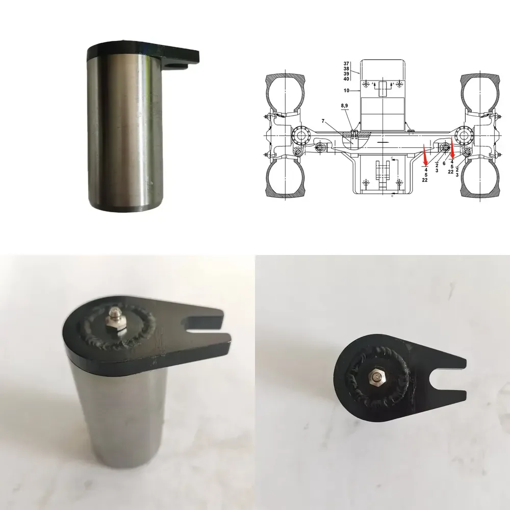 

2026 Hot Item Spare Parts for KALMAR DRF 400-450 DRD 420-450 Steering Rod Pin A02510.0300/GE60ES DRT450 Reach Stacker