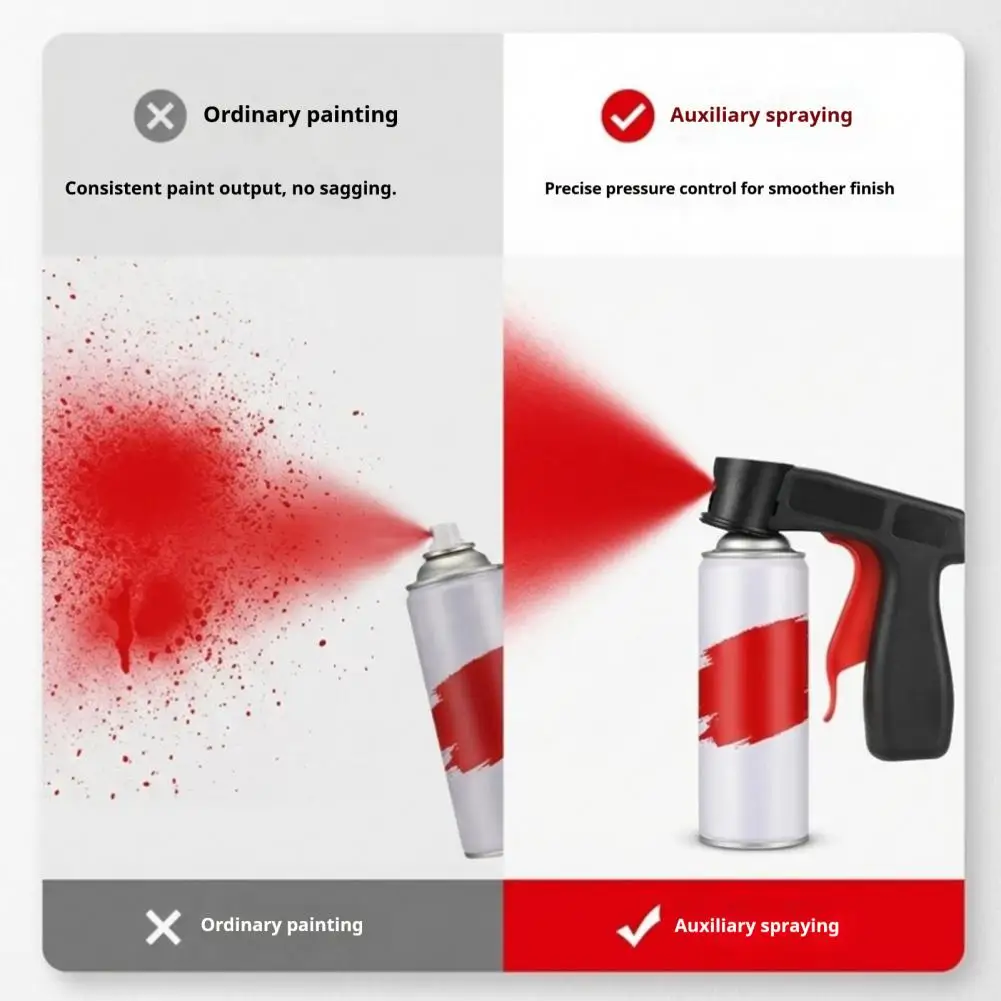 

Automotive Paint Sprayer Portable Painting Sprayer Handle Ergonomic Spray Paint Trigger Tool Spray Grip for Diy Home Renovation