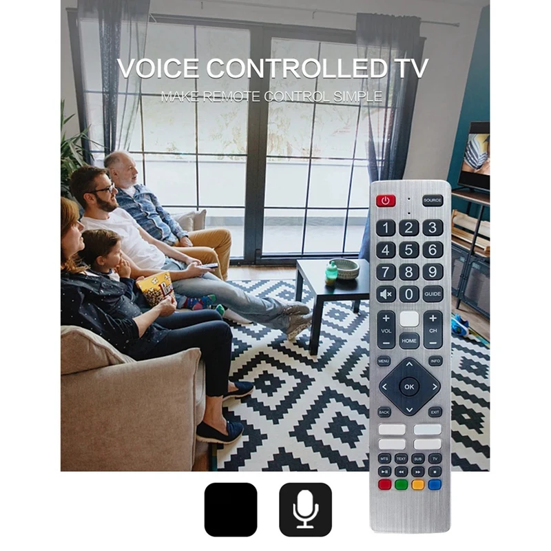 RMC0133 Voice TV Remote Control for Smart TV with Voice Funtion [Life diary]