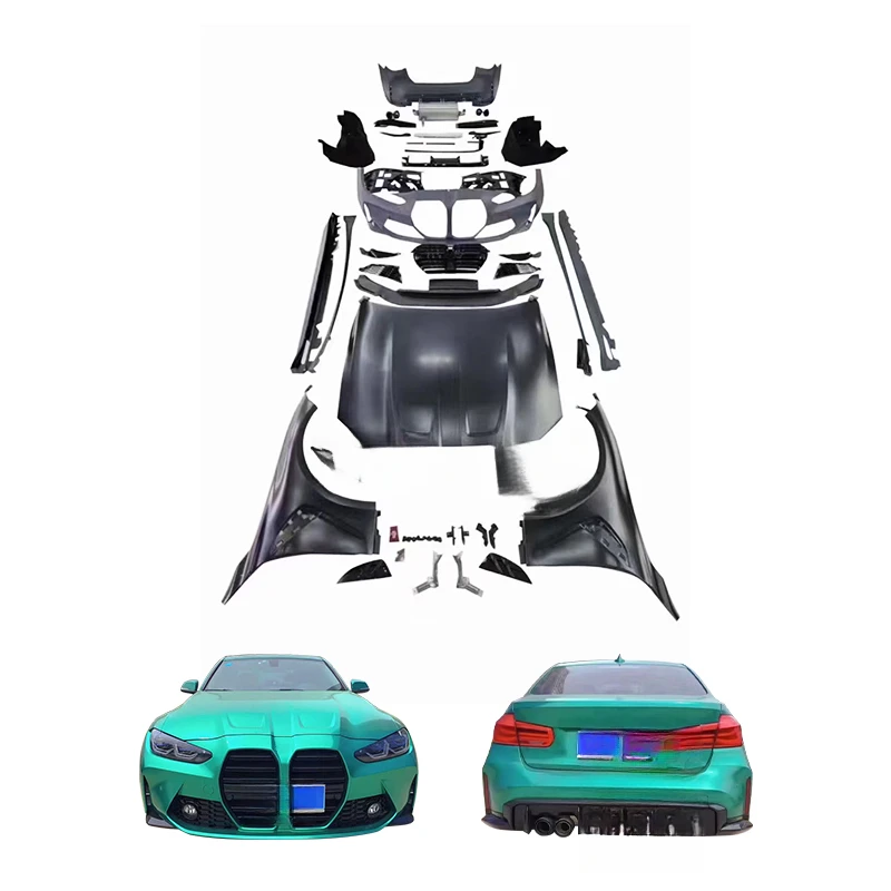 High Quality G80 Sport Style Body Kit Fit 3 Series F30 2013-2018 Front Rear Bumper Car Exterior Modification Upgrade Parts