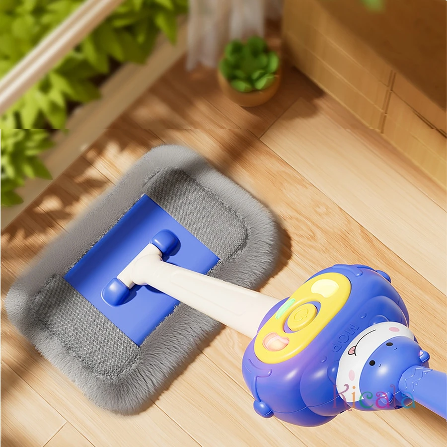 Kids educational toy mop simulates housework cleaning fun Role Playing Pretend Play toy Christmas Gift for boys and girls