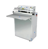 Semi-Automatic Vacuum Packaging Machine with Embossed Food Plastic Sealer for Beverage Storage in Pouches