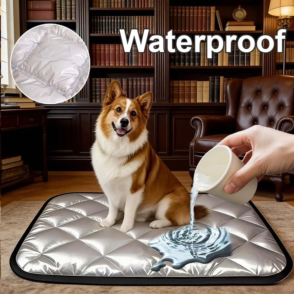 

Portable Waterproof Dog Bed Mat Thickened PP Cotton Oxford Pet Cushion Blanket for Dog Cats Home Outdoor Camping Pet Accessories