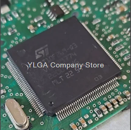 ST10F276-CEG Automotive Computer Board Commonly Used Fragile CPU Blank No Program Can Directly Shoot 28mmx28mm         1PCS