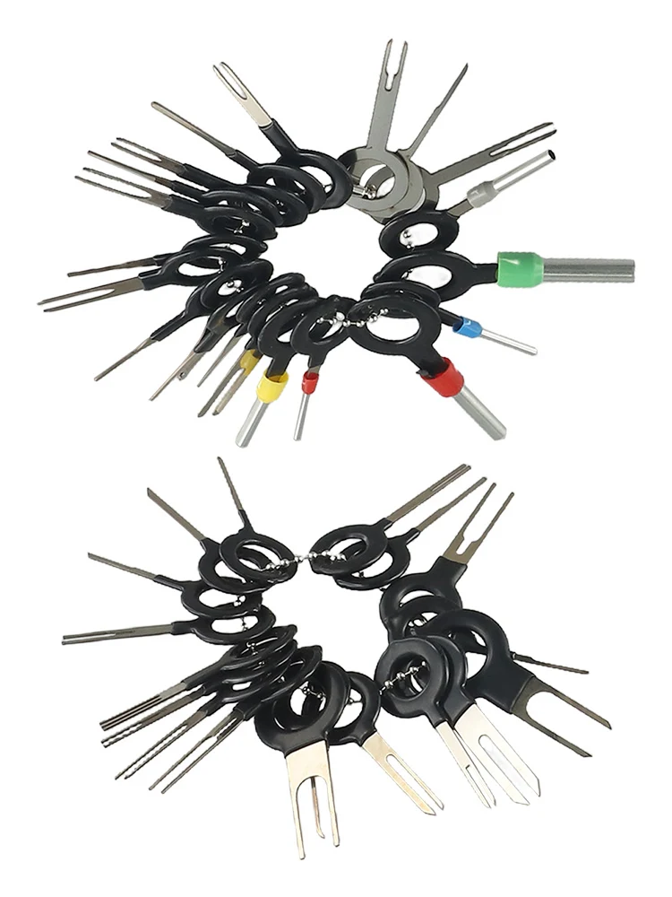 Removal Tools Wire Terminal Automotive Cable Car Connector Disassembly Extractor Keys Mechanical Pin Repair Wiring