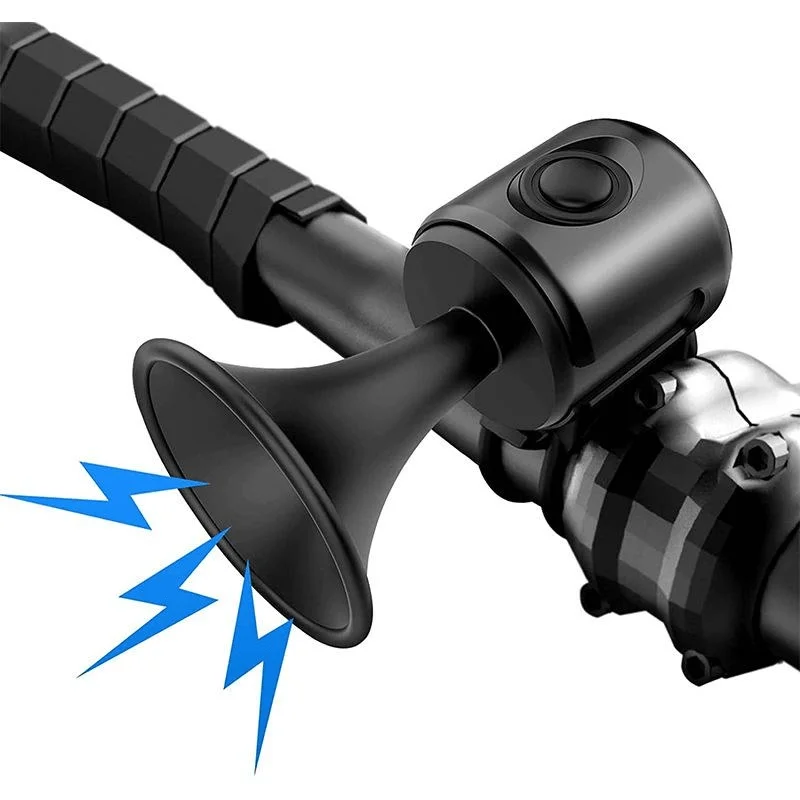 

1 шт., велосипедный звуковой сигнал с высоким децибелом, электрический звонок, громкий предупреждающий звук для детей, велосипедная ручка, сигнализация, безопасность