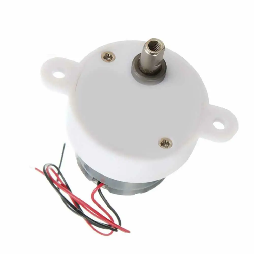 DC 6V/12V Electric Brushless DC Motor High Torque Gear Motor Geared Box S30K Reduction Motor 2 Wires for Electronic Toys Fan image 4