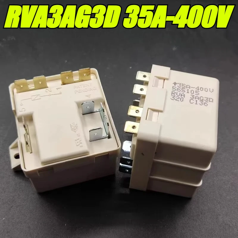

（Brand New Original）1pcs/lot 100% original genuine relay:RVA3AG3D 35A-400V Compressor relay Refrigerator startup relay