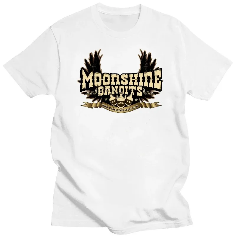 Meet the Moonshine Bandits Outlaw Country Music Design T Shirt Fashion Tee