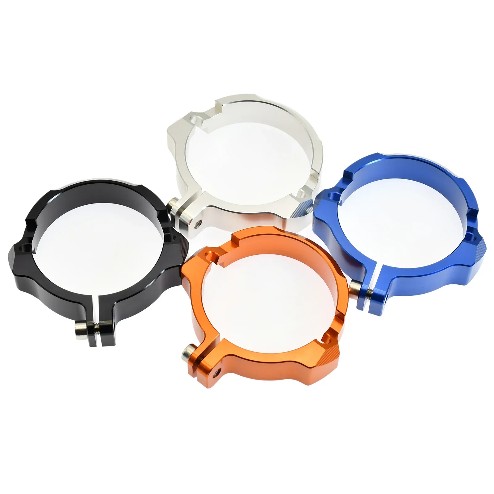Motorcycle CNC  Exhaust Tip Muffler Pipe Clamp Flanges Protector Cover  For KTM XC XCW SX 250 300 XC-W Six Days TPI  2017-2022