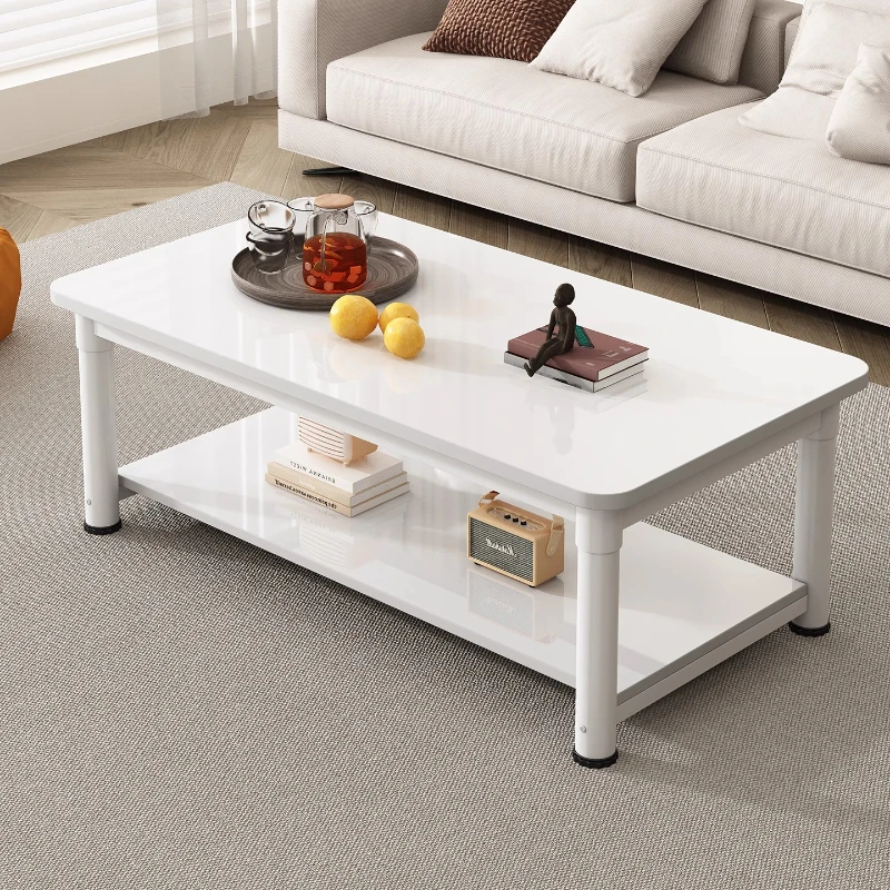 

Unique Storage Coffee Table Designer Wood White Minimalist Modern Coffee Table Luxury Space Saving Mesa Centro Furniture Home
