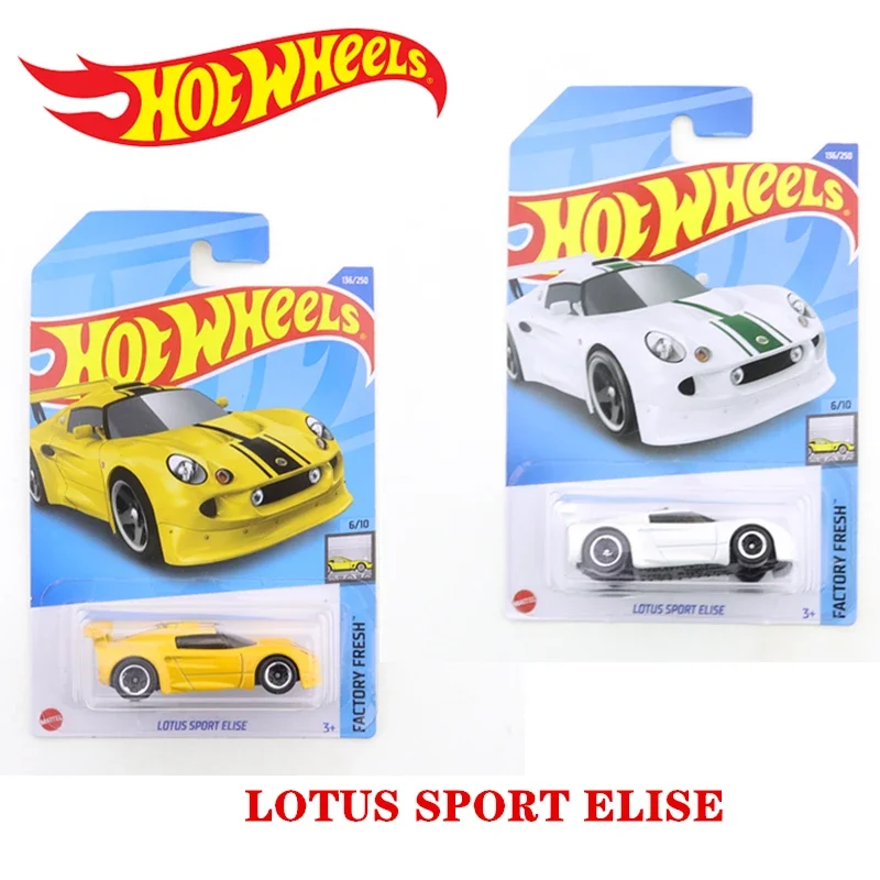 

2022-136 горячие колеса LOTUS SPORT ELISE Mini сплав Coupe 1/64 Металл литье под давлением модель автомобиля детские игрушки подарок