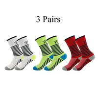 3 Pairs of High Quality Pro Team Men Women Cycling Yoga Socks MTB Bike Socks Breathable Outdoor Sports Racing Sock
