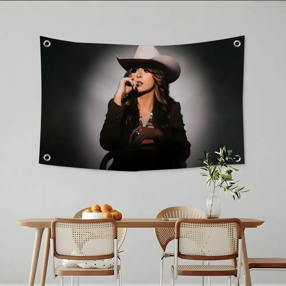 Country Rock Singer E-ella L-langley Flags  Camping Outdoor Garden room Decor  Wall Art Family Gifts
