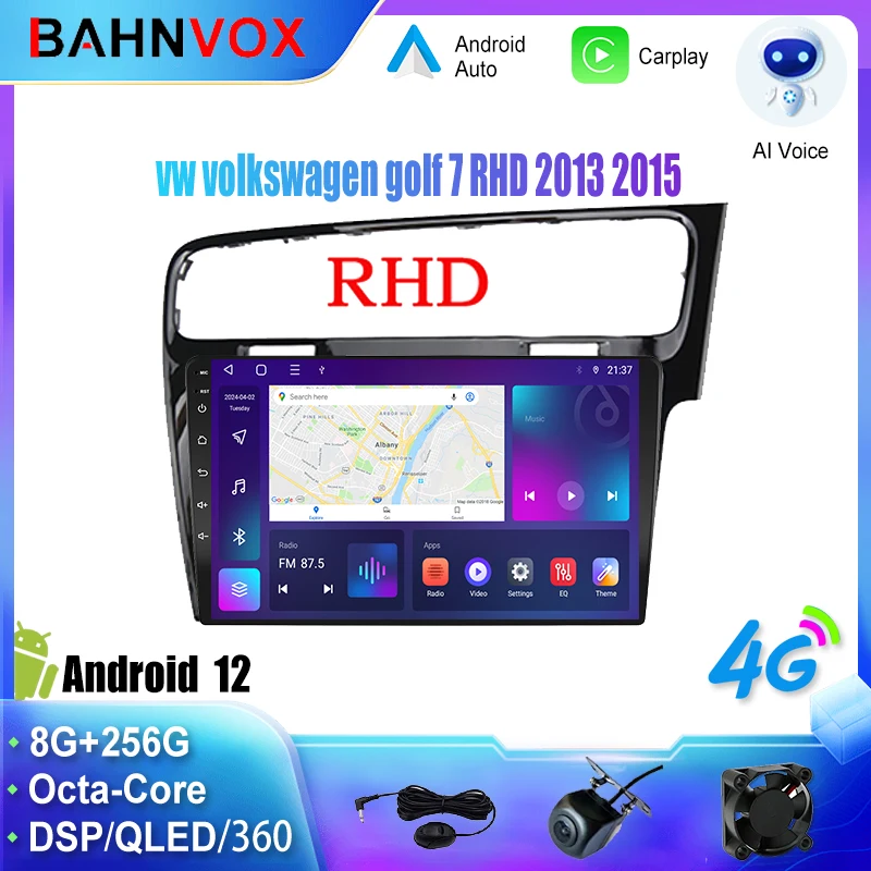 Android Car Radio GPS Navigation Multimedia Video Player for vw volkswagen golf 7 RHD 2013 2015 Stereo Tape Recorder Screen 4G