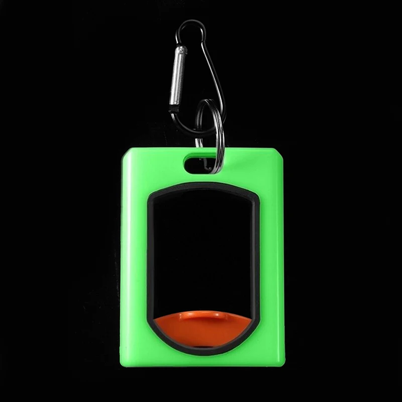 Square Cable Tie Organizer Fluorescent Portable Storage Cable Tie Holder Stable Fluorescent Organizer