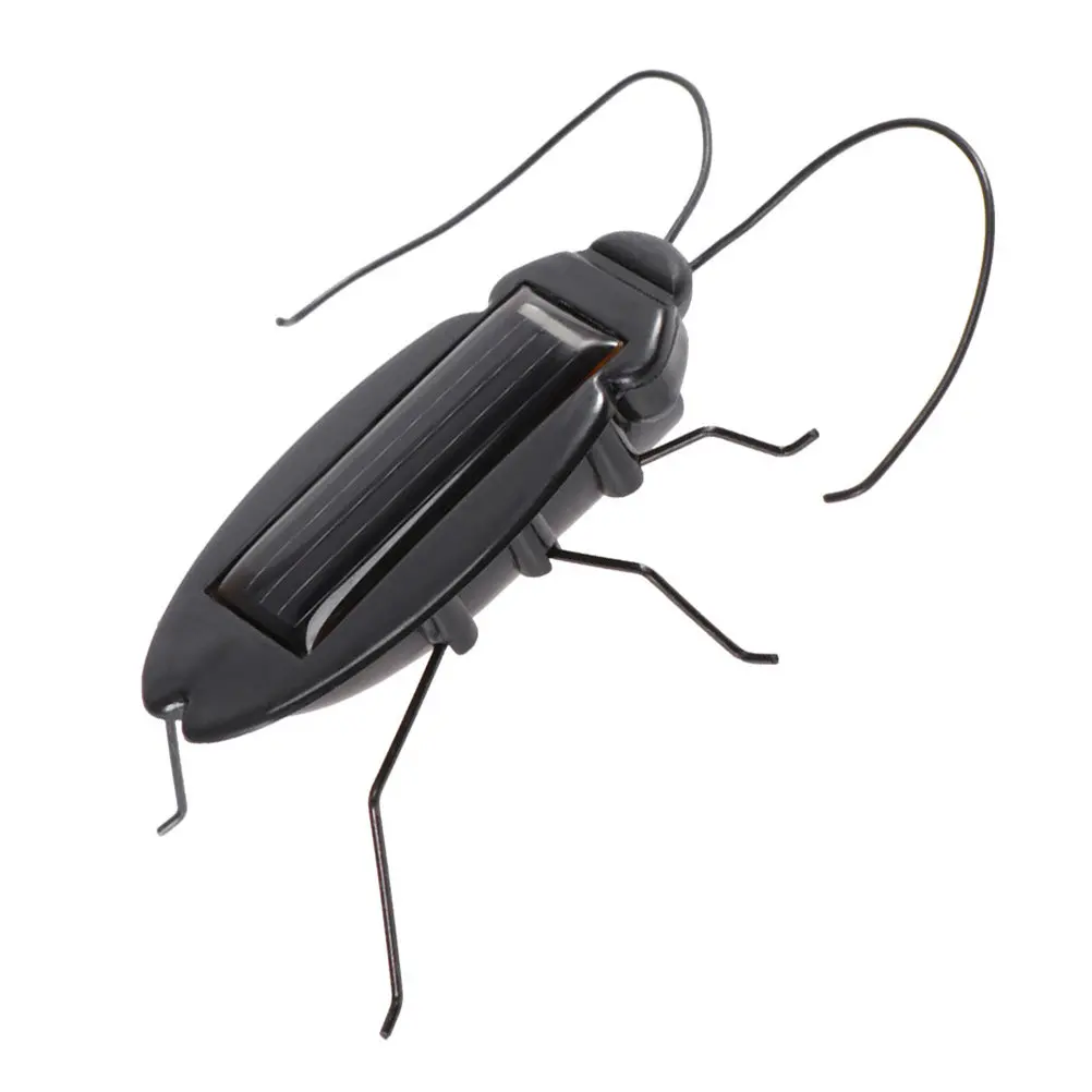 

Солнечная имитация таракана: реалистичная, ударопрочная, устойчивая к давлению, развивающая игрушка на солнечной энергии, подарок для детей, розыгрыш, имитация насекомого