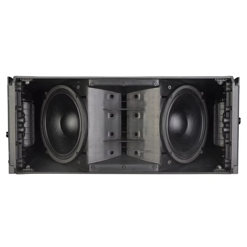 Dual 10-inch speakers Bidirectional full-range 600-watt RMS speakers with digital signal processing amplifier for line array
