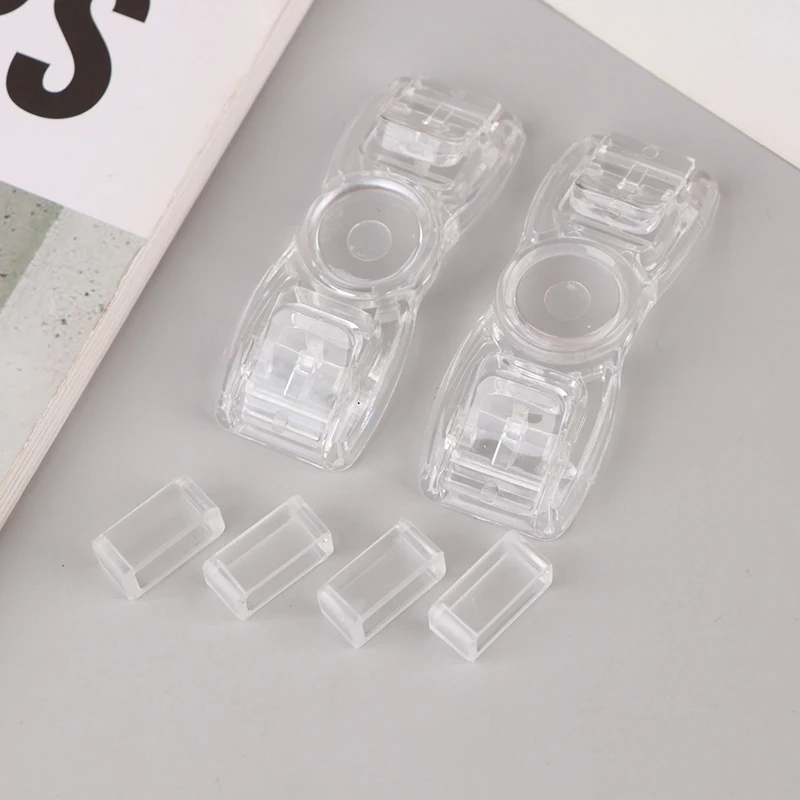 New 1Pair Swimming Goggle Buckle Goggles Lock Adjuster Strap Button Fastener Clip Connector Swimming Goggles Buckles