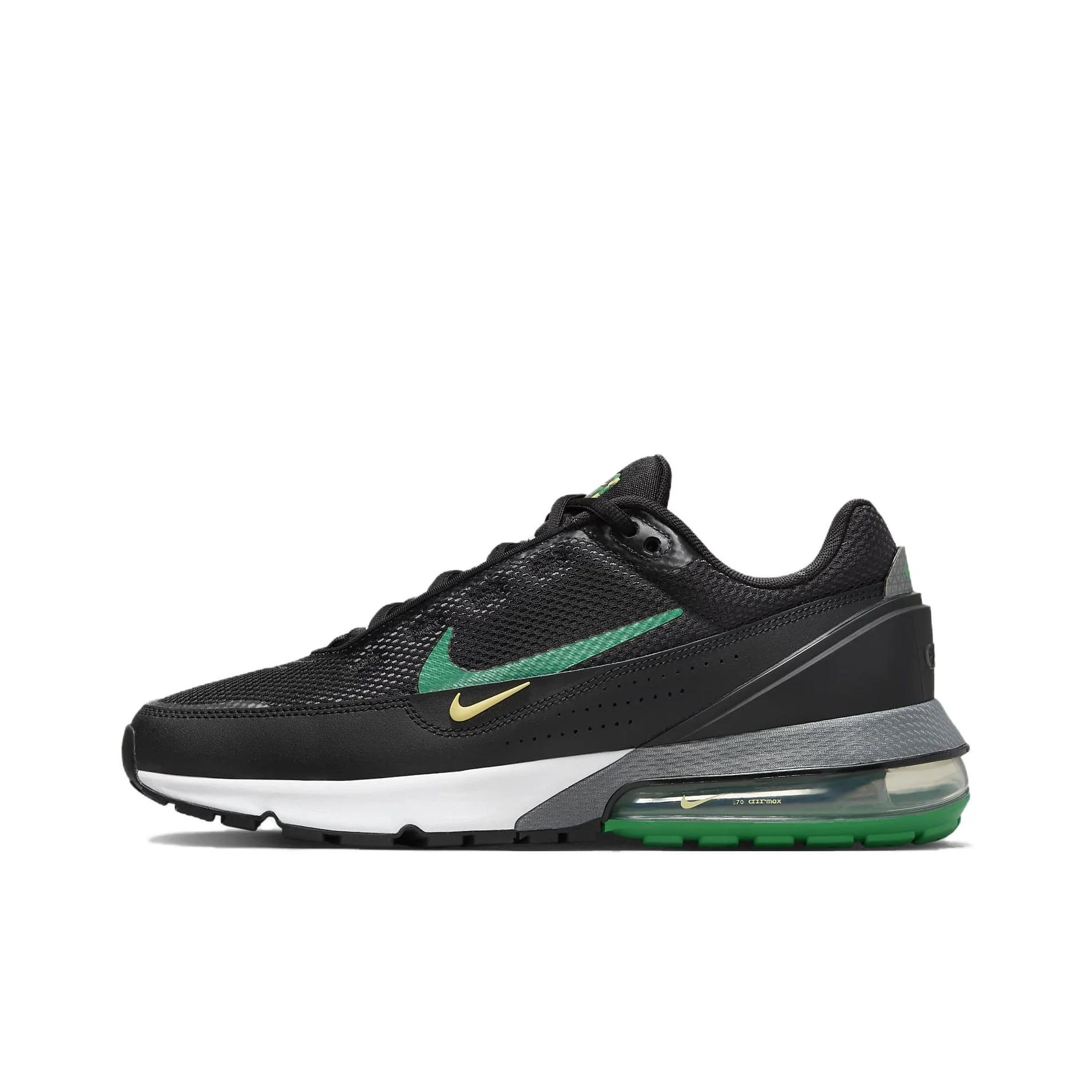 Nike Air Max Pulse Vintage Low top Casual Running Shoes Men's Black Green FN7459-003