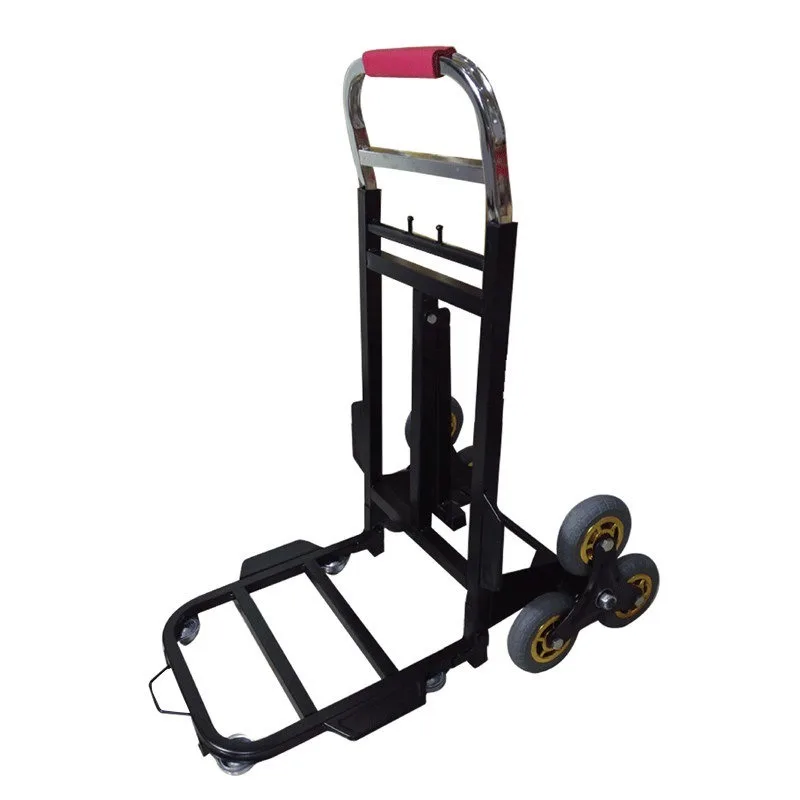 Climbing truck, truck, trolley, pulling goods, big wheels up and down y