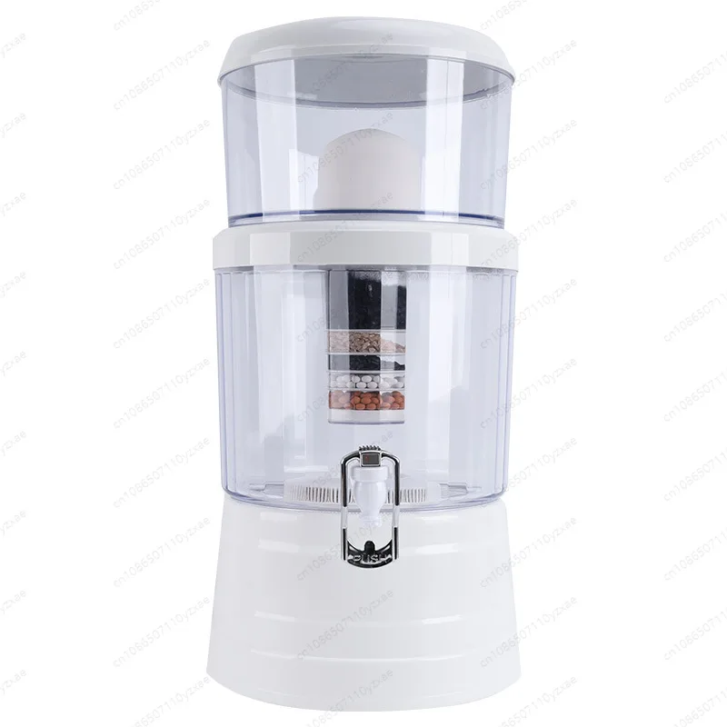

Direct drinking water dispenser filter bucket, desktop plus tap water with faucet water purifier