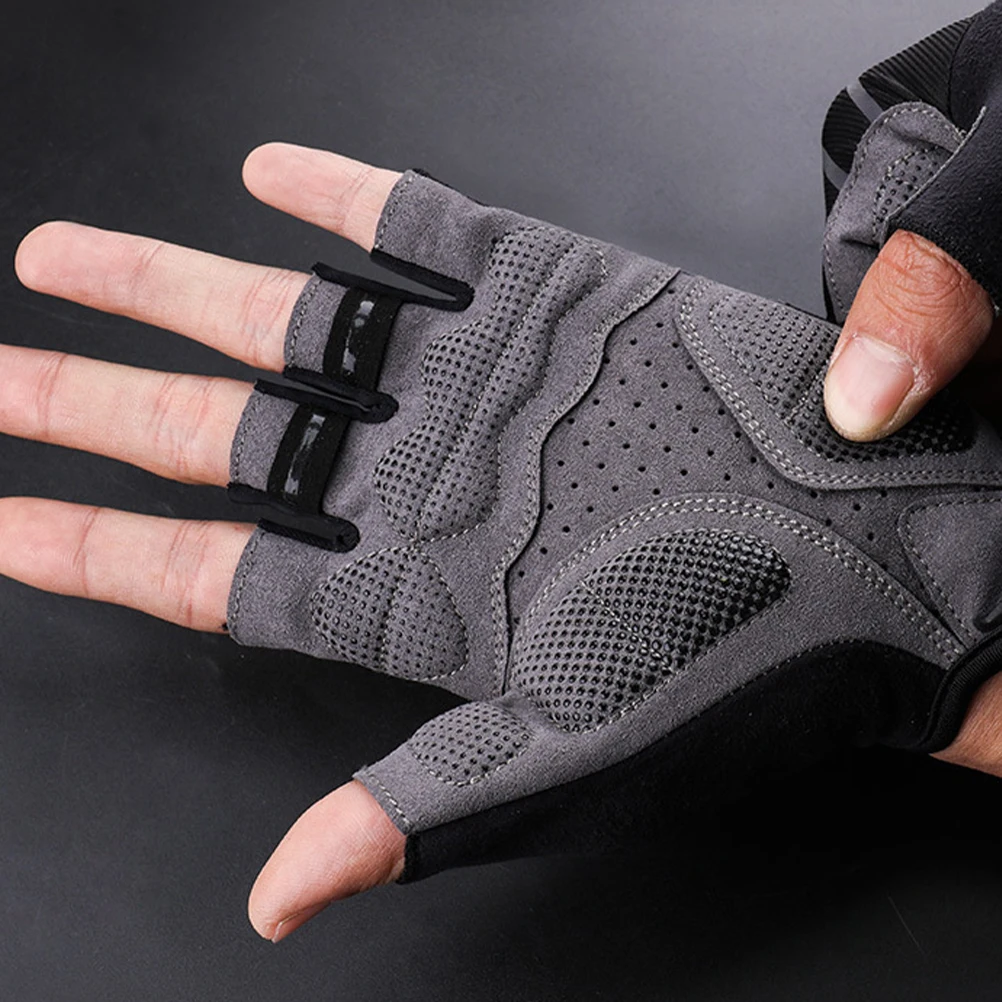 

1 Pair Summer Cycling Gloves Half-Finger Breathable Anti-Skid Lifting Sport Gloves For Riding Fitness Gym Exercise Protective