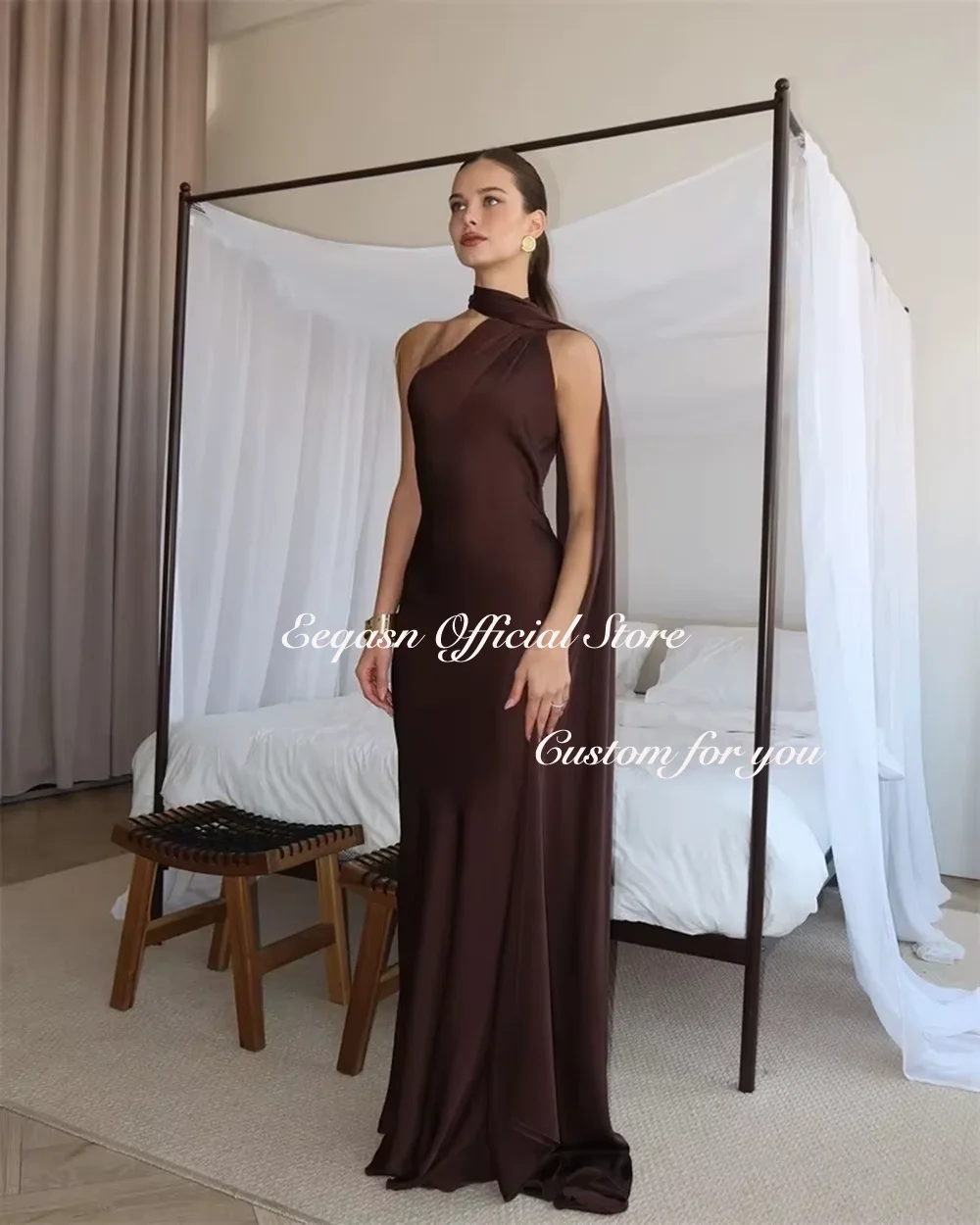 Customized Matching Fashion Mermaid Evening Dresses Floor Length Bespoke Occasion Dress Formal Gown Event Sizes Available