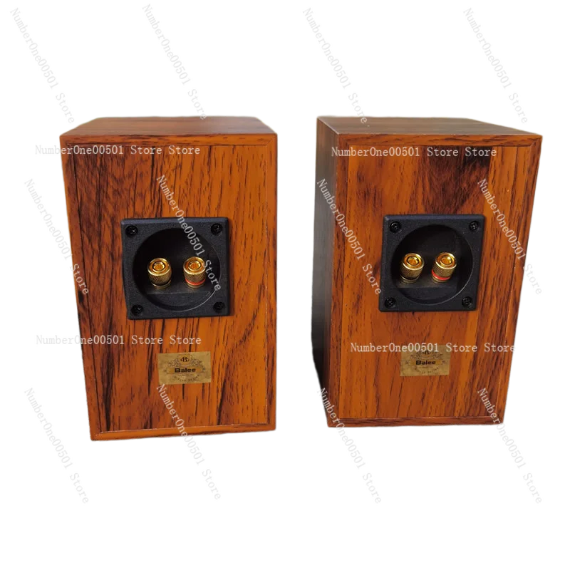 A3 Bookshelf Speakers HiFi Audiophile Vocals Monitor for Low Power Tube Amp EL34 Push Pull Surround Speaker