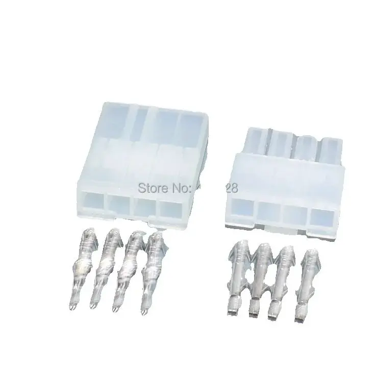 4p Automobile wire connector plug 5557 plastic terminal plug spring terminals Computer modified extension spring