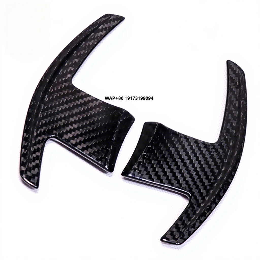

Real Carbon Fiber Car Shift Paddle for 3 Series 5 Series Steering Wheel Paddle Shifter Car Interior Accessories Trim