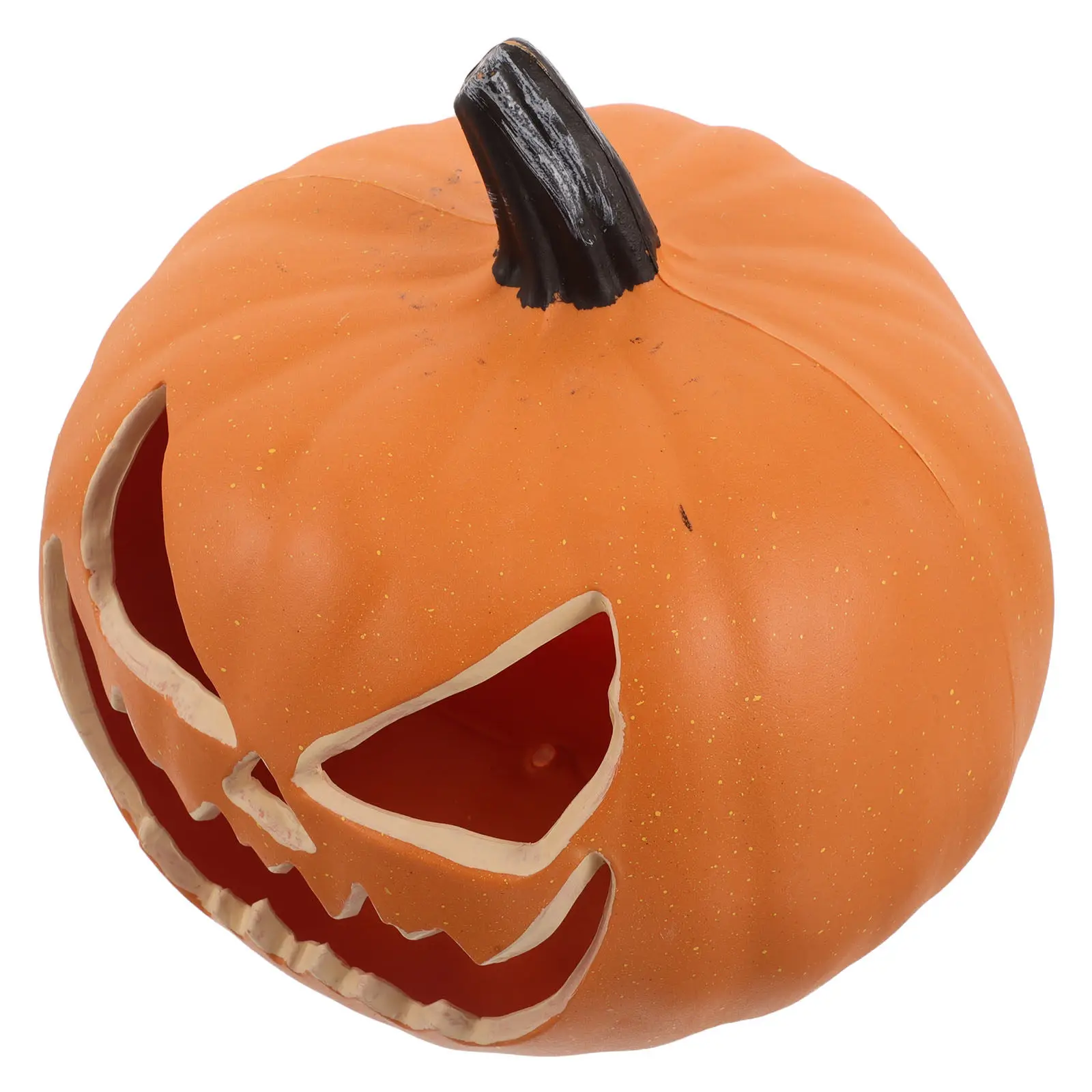 Halloween Pumpkin Lantern Hollow Out Battery Operated Glowing Pumpkin LED Lighted Decor Party Table Indoor Outdoor Halloween